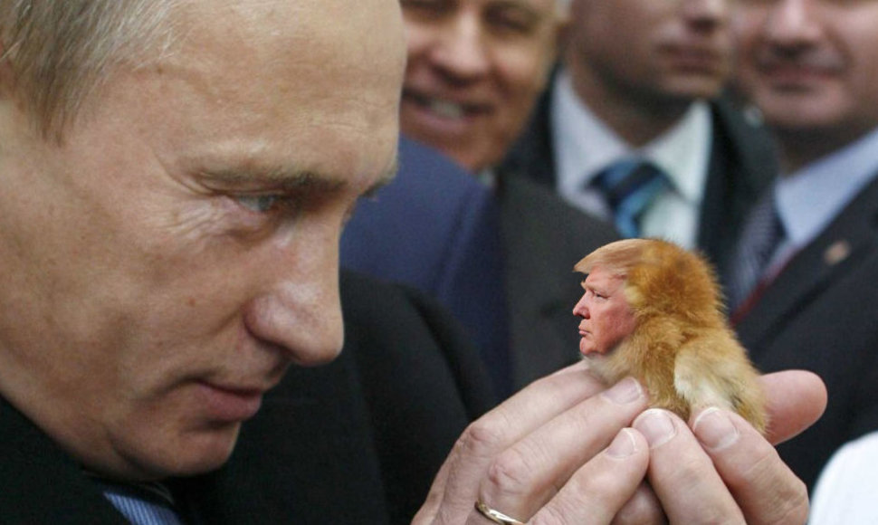 Donaldas Trumpas tapęs prezidentu greičiausiai taptų ir Vladimiro Putino žaislu