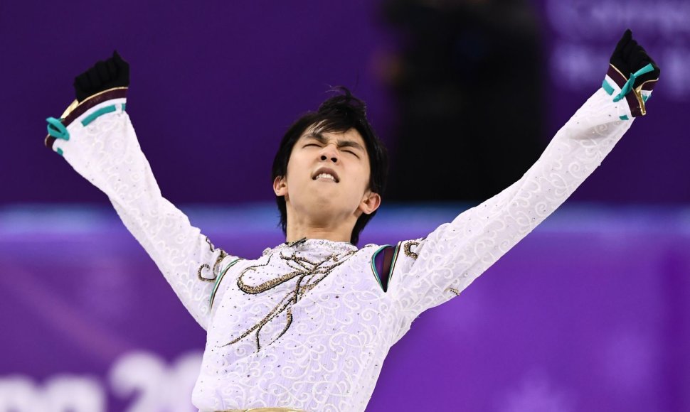 Yuzuru Hanyu apgynė olimpinio čempiono titulą.