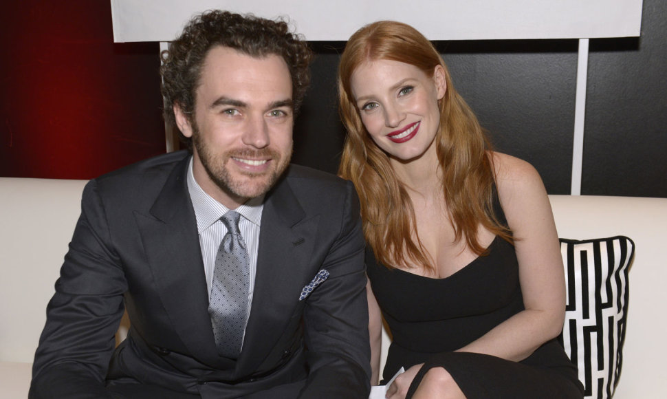 Jessica Chastain ir Gianas Luca Passi