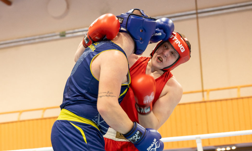 Tarptautinio Dano Pozniako jaunimo bokso turnyro pusfinalio kovos.