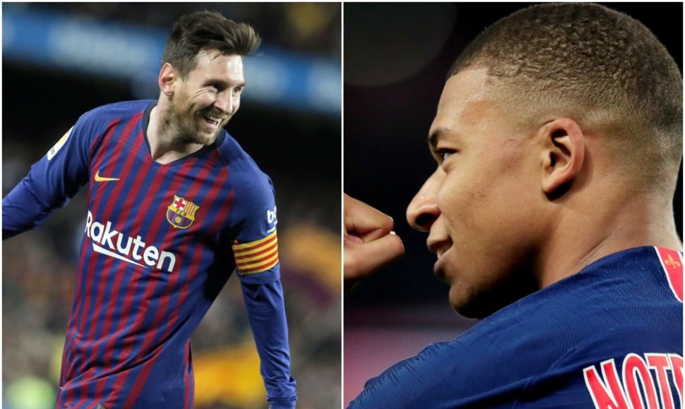 Nacionalinėse pirmenybėse šį sezoną Lionelis Messi yra pelnęs 33 įvarčius, Kylinas Mbappe - 30.