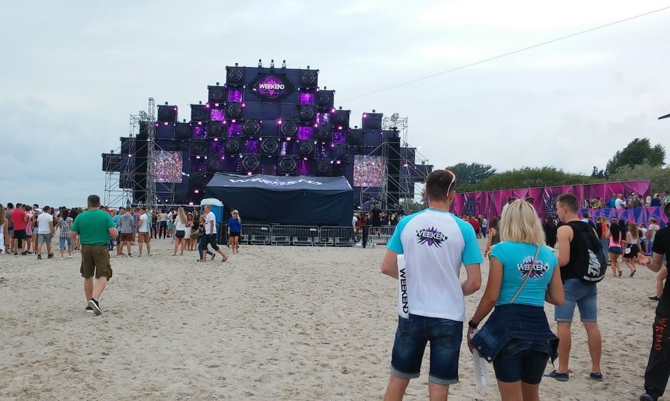 Estijoje vykusio festivalio teritorijoje darbavosi Šiaulių apskrities pareigūnai