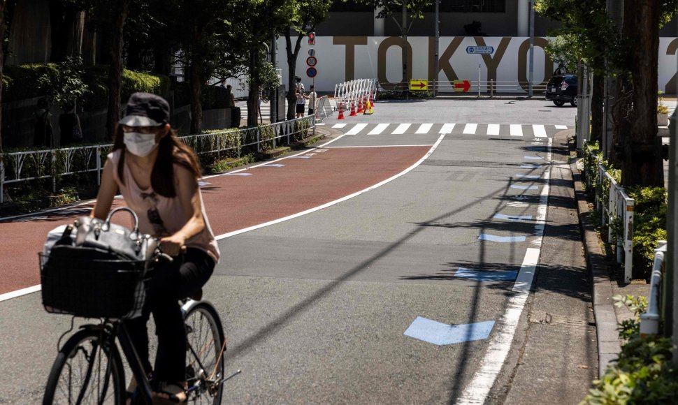 Užfiksuotas pirmasis atvejis Tokijo olimpiniame kaimelyje