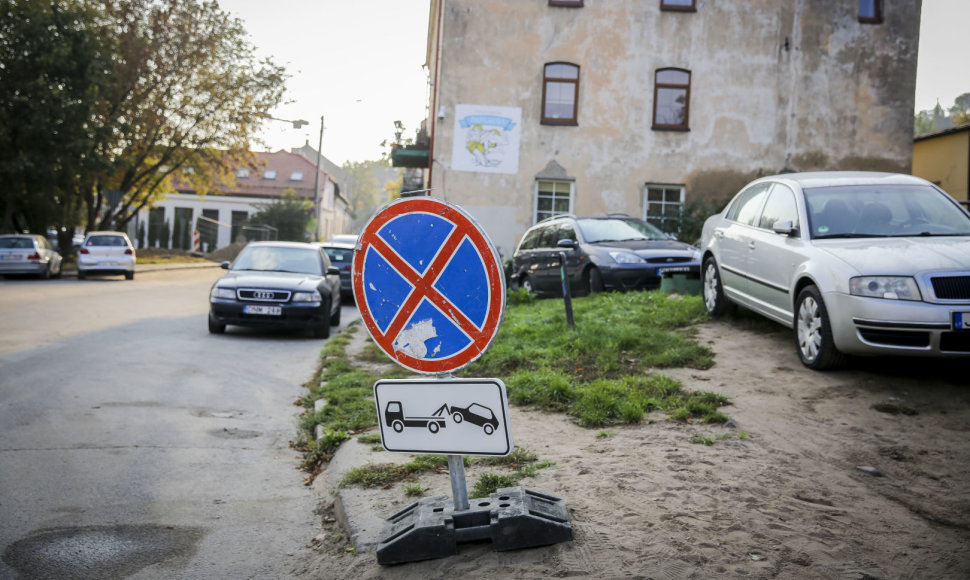 Eismo ribojimai senamiestyje