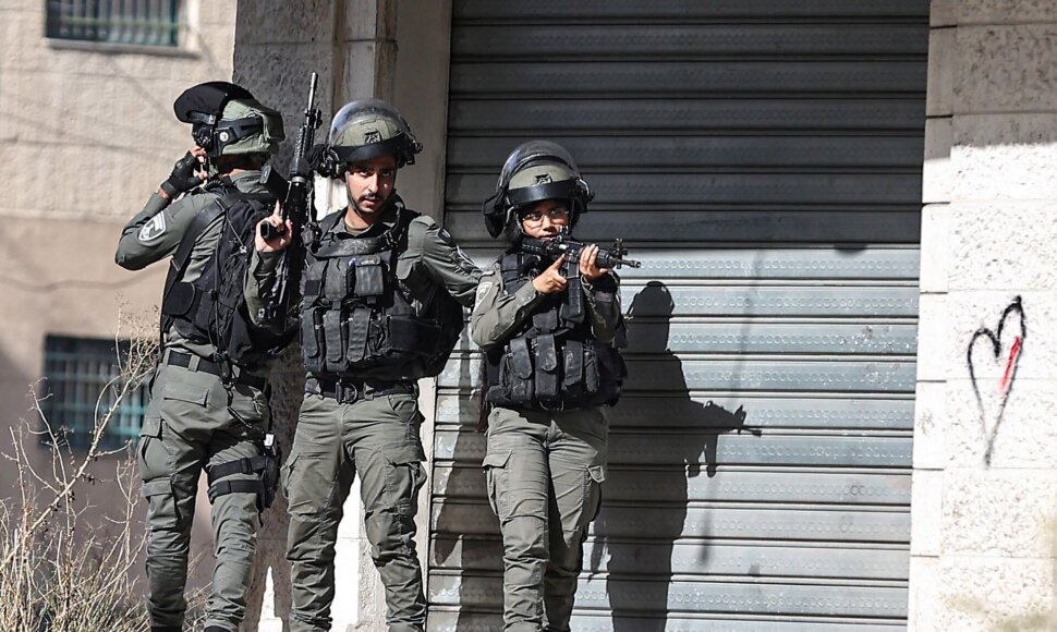 Izraelio kariai / ZAIN JAAFAR / AFP