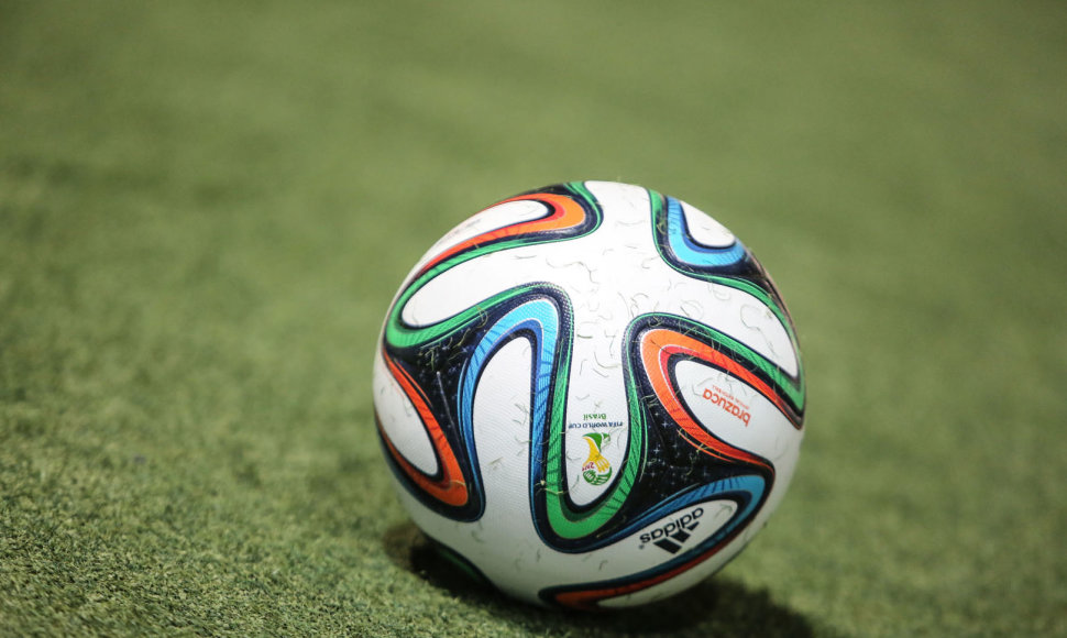 : Pasaulio futbolo čempionato kamuolys Lietuvoje