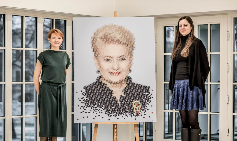Dalios Grybauskaitės portretas	