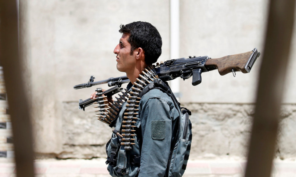 Afganistano policininkas