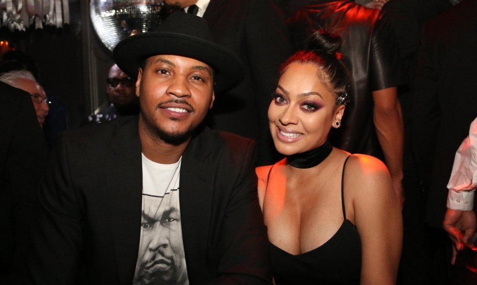 Carmelo Anthony ir La La Anthony