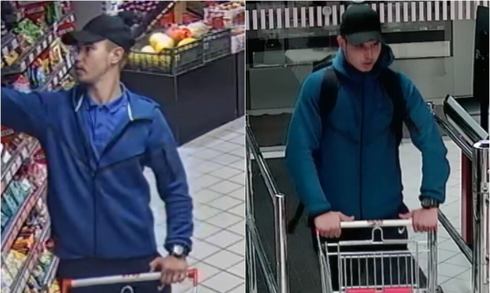 Vagysčių i&scaron; Kauno parduotuvių tyrime ie&scaron;komas vyras