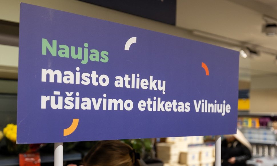 Naujoji maisto atliekų rūšiavimo tvarka