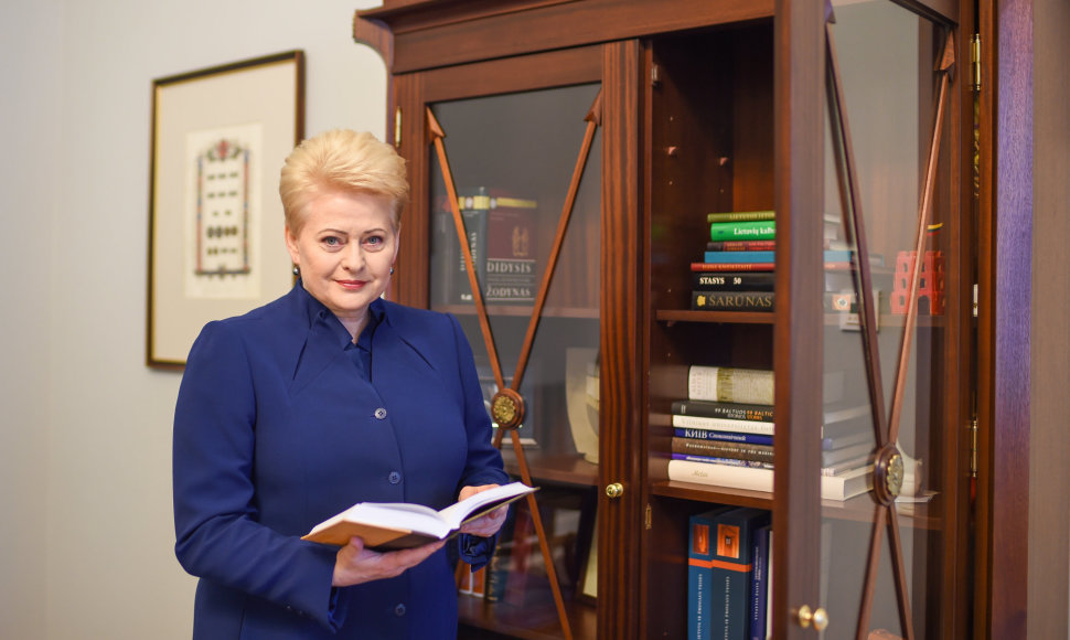 Lietuvos Respublikos Prezidentė Dalia Grybauskaitė. 
