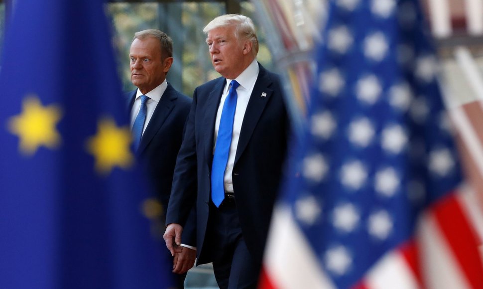 Donaldo Trumpo susitikimas su ES viršūnėmis
