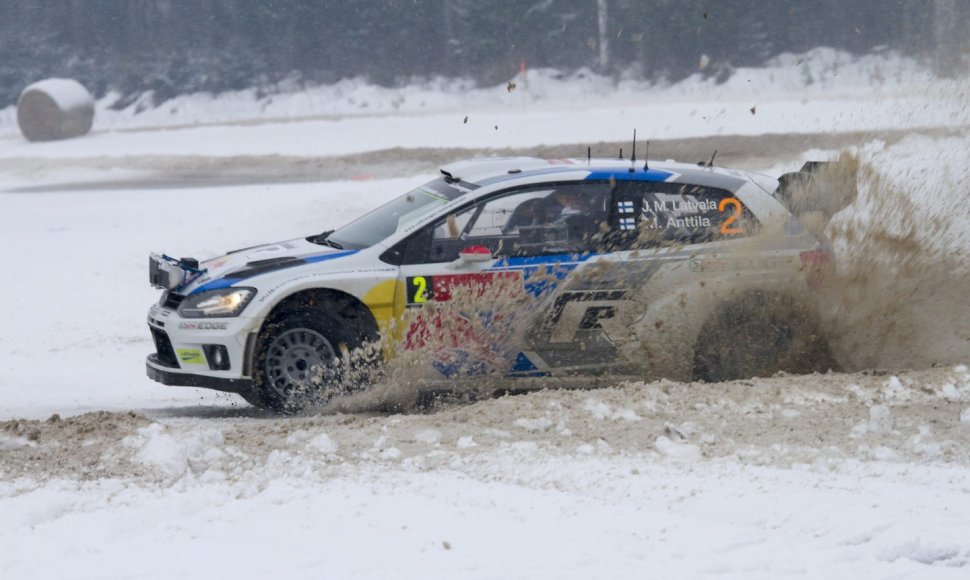 WRC antras etapas Švedijoje