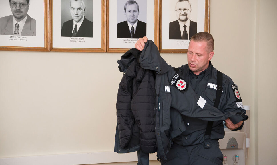 Naujo pavyzdžio uniformų pristatymas
