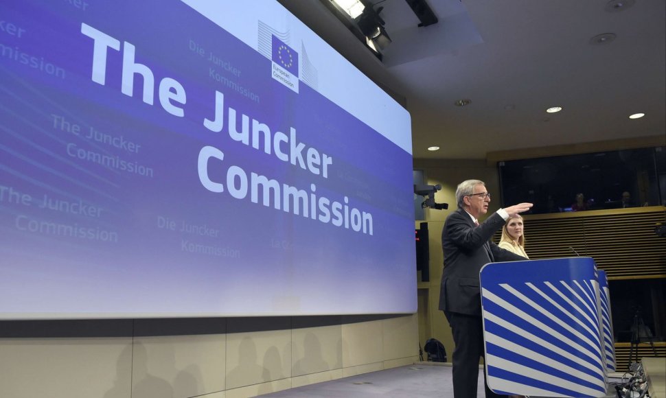 EP pradės svarstyti J.C.Junckerio pateiktas Europos Komisijos narių kandidatūras