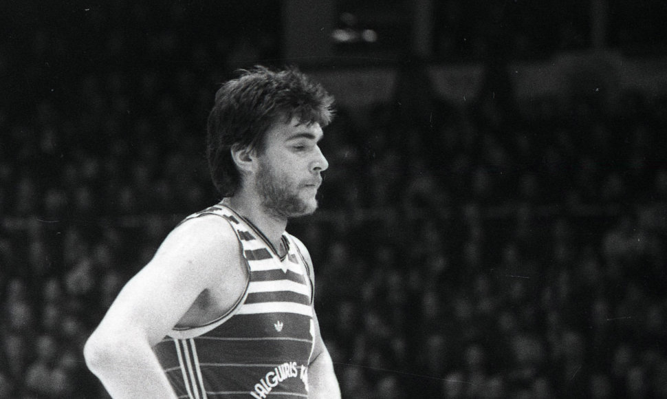 Arvydas Sabonis 1986 metų vasarį