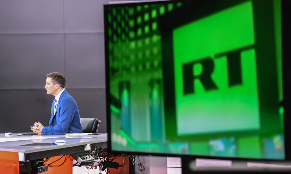 Televizijos RT studija Maskvoje