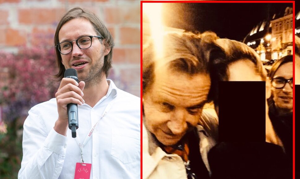 Valdas Petreikis ir Jean-Luc Brunel