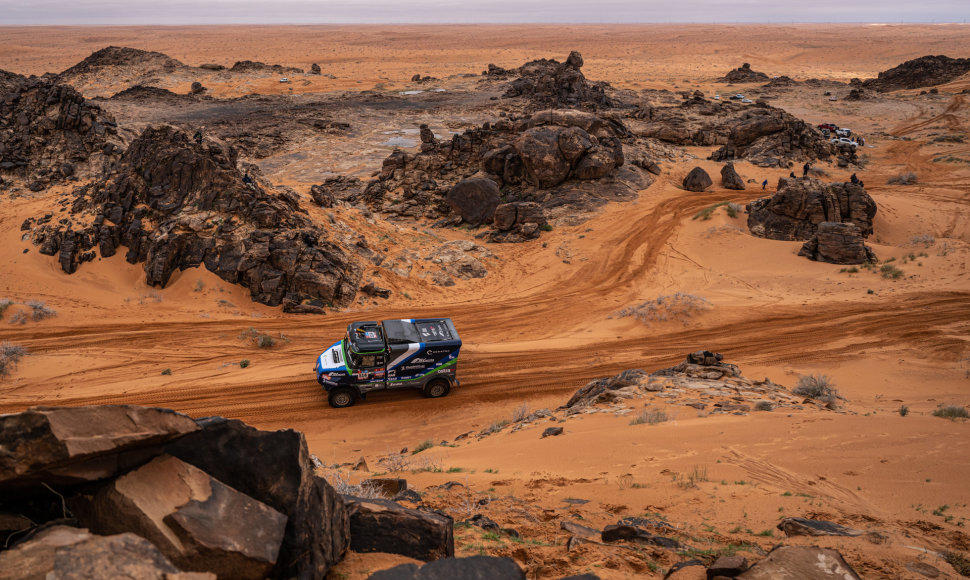 „Constra Racing“ komanda penktąją Dakaro ralio dieną