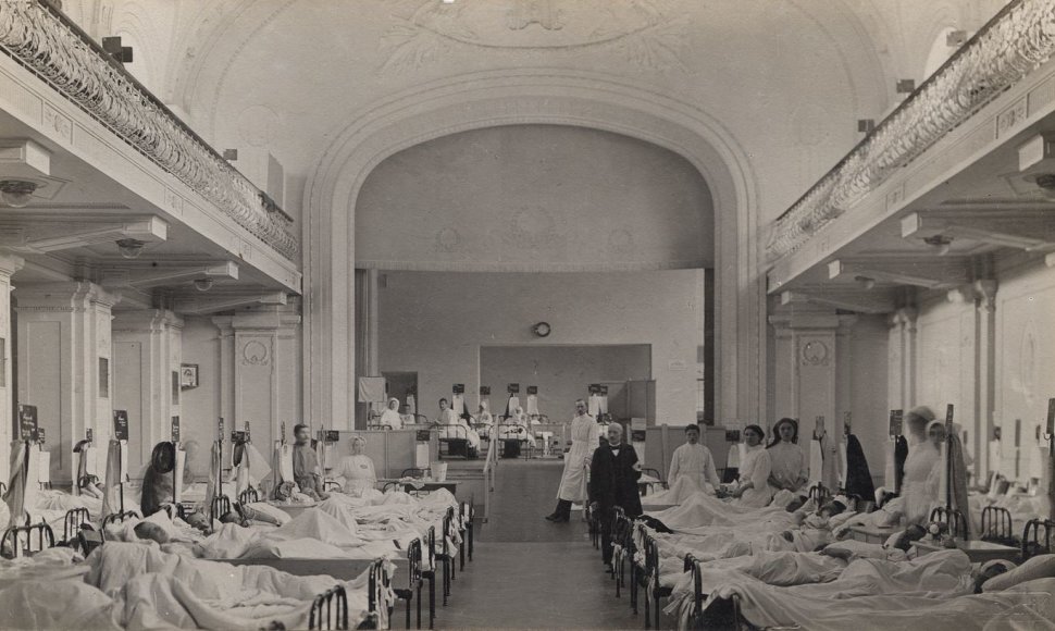 Vokiečių karo ligoninė.