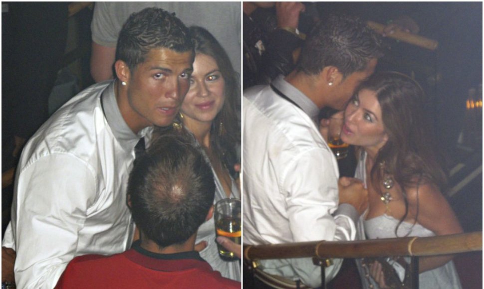 2009 metais užfiksuota, kaip Cristiano Ronaldo ir Kathryn Mayorga leidžia laiką Las Vegaso naktiniame klube.