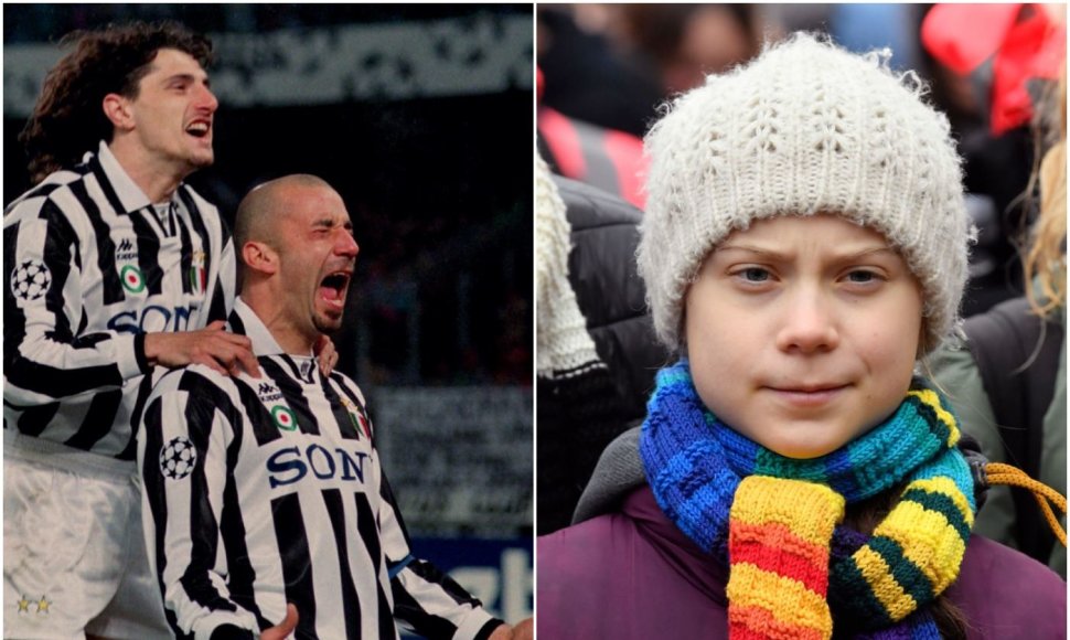 Gianluca Vialli dėkojo Gretai Thunberg.