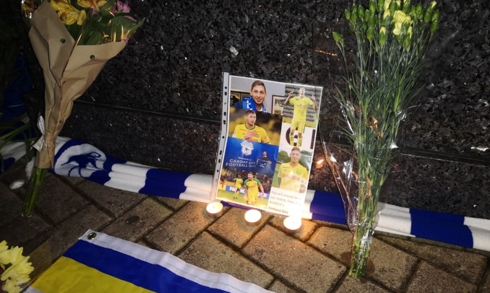 Dingo futbolininką Emiliano Sala skraidinęs lėktuvas 