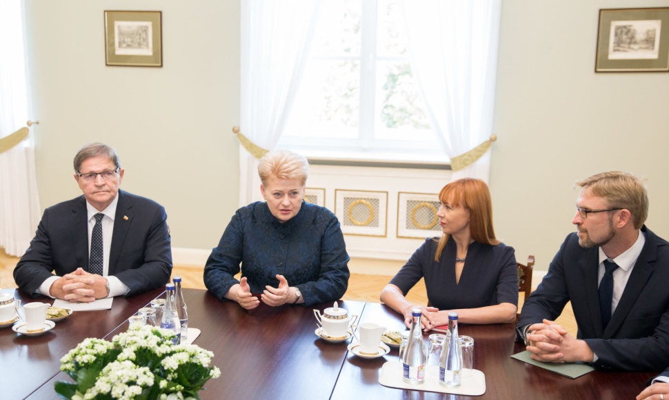 Eugenijus Jovaiša, Dalia Grybauskaitė, Jurgita Petrauskienė, Linas Kukuraitis