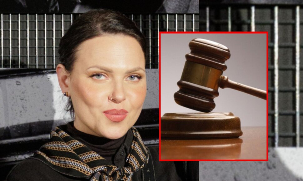 Justė Arlauskaitė-Jazzu, teismo plaktukas (asociatyvi nuotrauka)