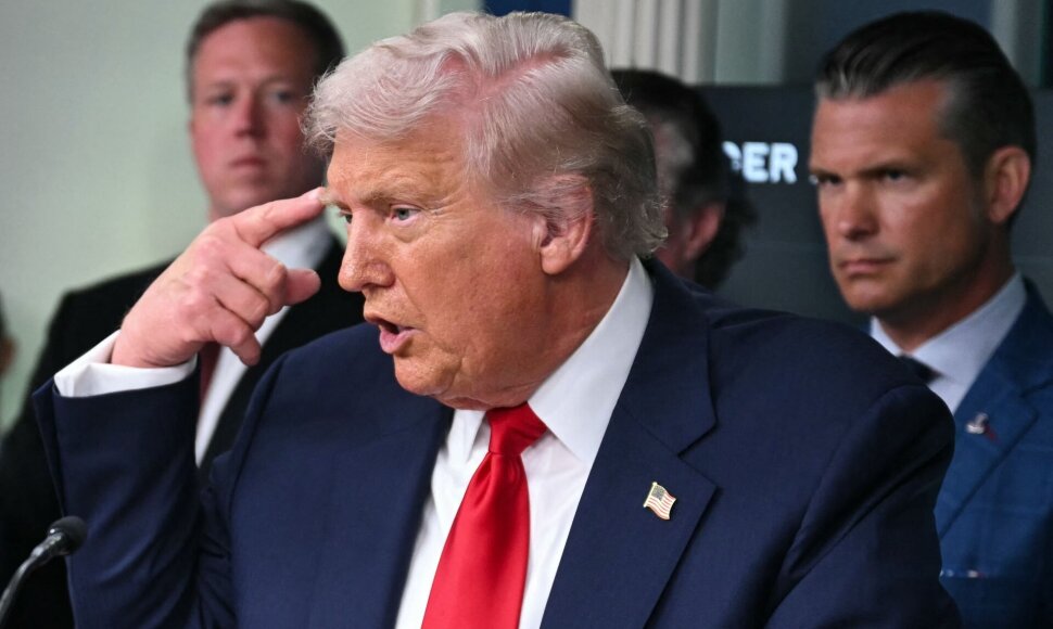 Donaldas Trumpas / JIM WATSON / AFP