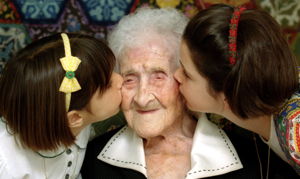 Seniausio amžiaus pasaulyje sulaukusi moteris – Jeanne Calment