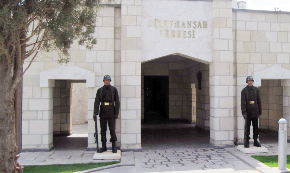 Turkijos kariai prie Suleymano Shaho