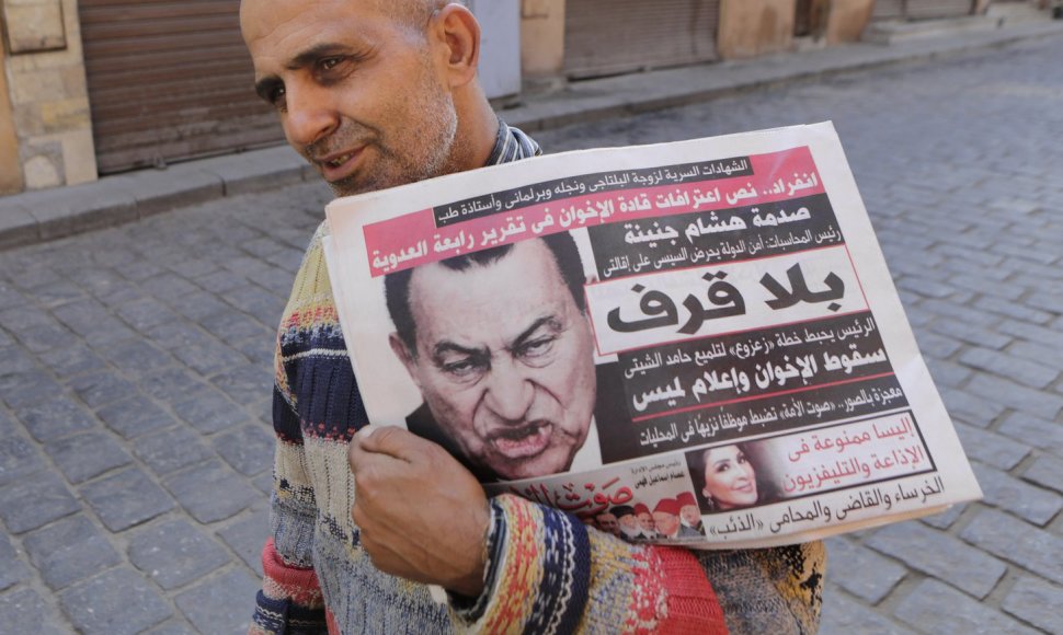 Panaikintas nuosprendis Hosniui Mubarakui