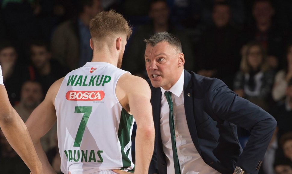 Šarūnas Jasikevičius ir Thomasas Walkupas