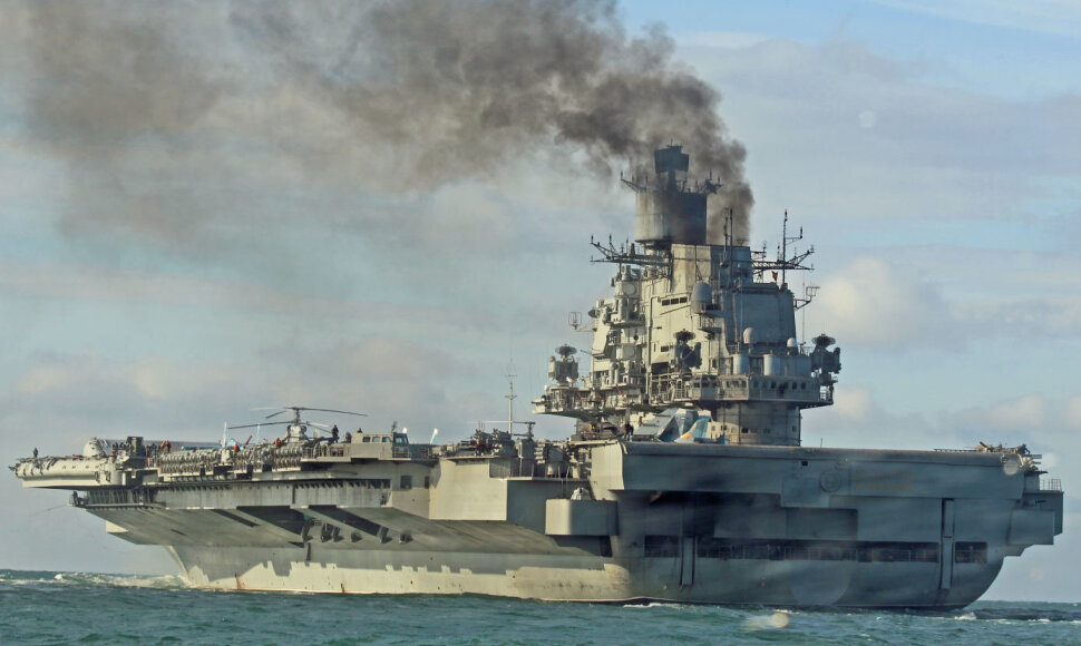 Rusijos lėktuvne&scaron;is &bdquo;Admiral Kuznecov&ldquo;