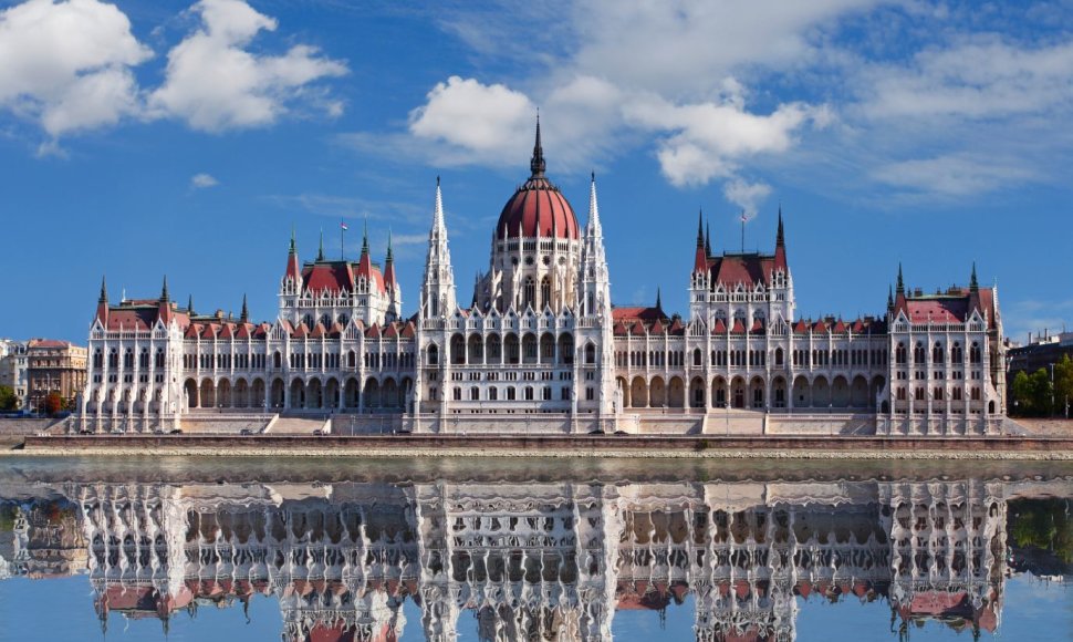 Vengrijos parlamento rūmai. Budapeštas