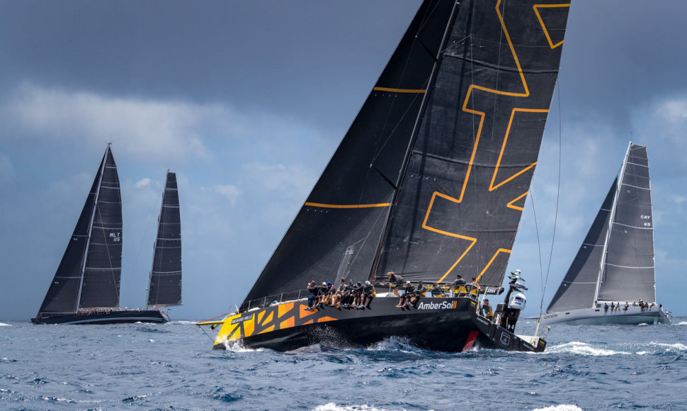 „Ambersail 2“ jachta Karibų „Les Voiles de St. Barth“ regatoje