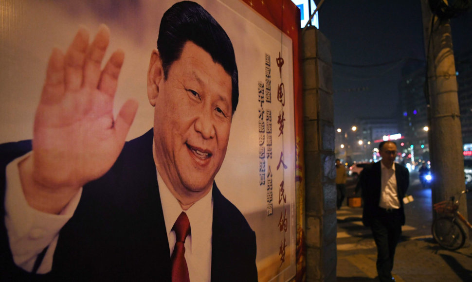 Xi Jinpingo plakatas