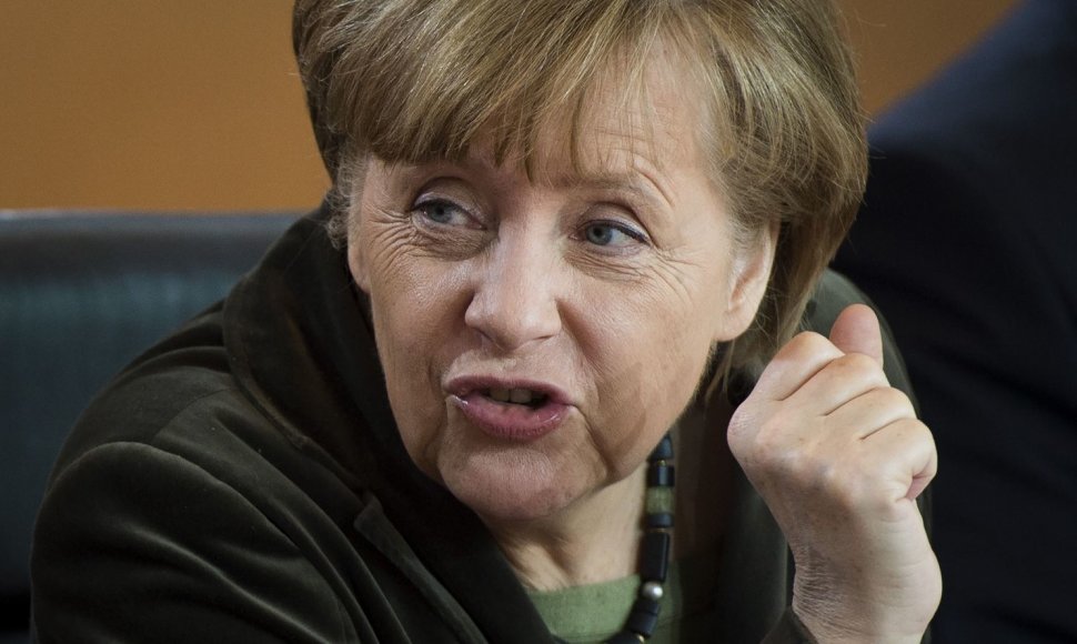 Vokietijos kanclerė Angela Merkel