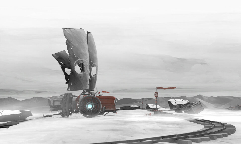 Žaidimo &bdquo;FAR: Lone Sails&ldquo; kadras