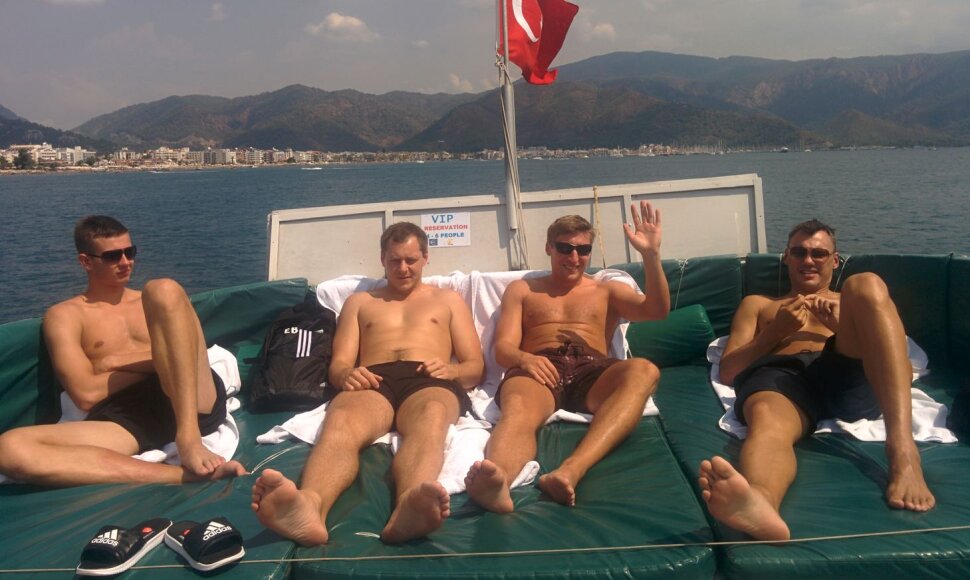 Kauno &bdquo;Žalgirio&ldquo; laisvadienis Turkijoje
