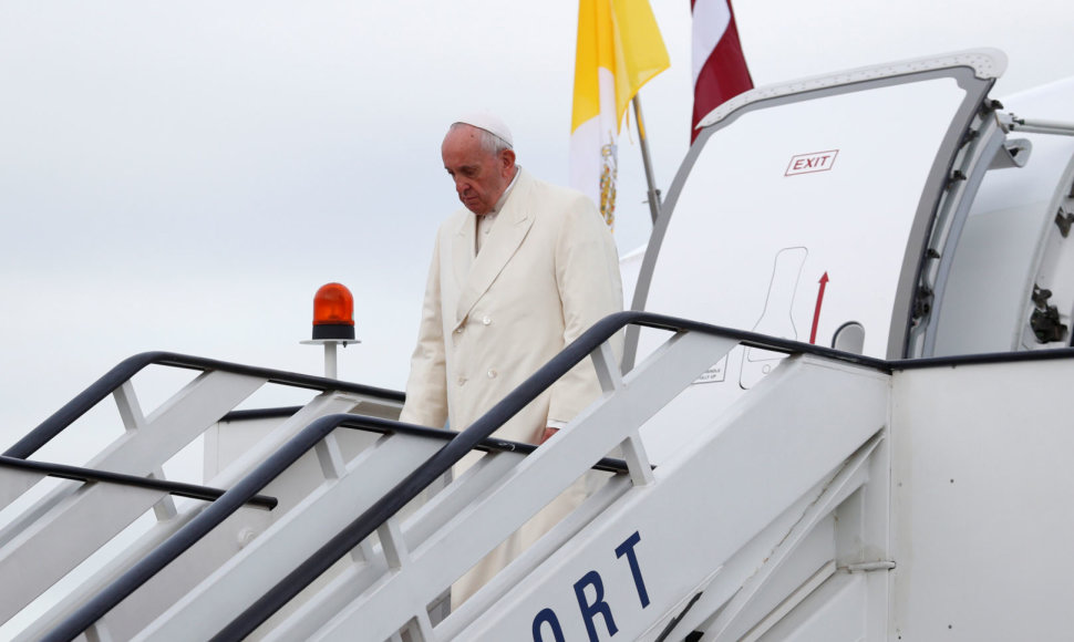 Popiežius Pranciškus Latvijoje