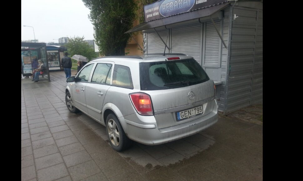 Automobilis stotelėje