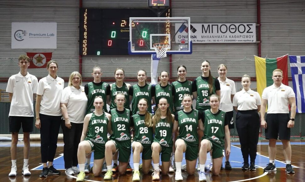 Lietuvos merginų U18 krep&scaron;inio rinktinė