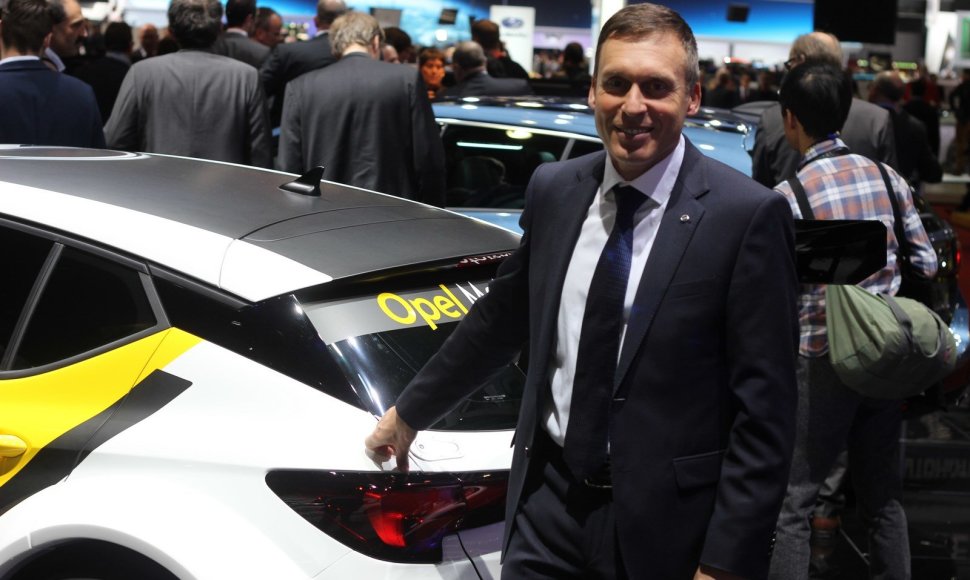 „Opel Motorsport“ direktorius Jorgas Schrottas
