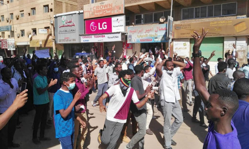 Protestas Sudane