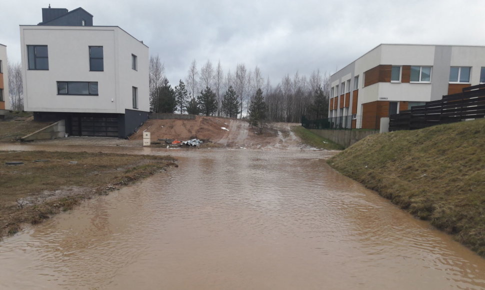 Apsemtos Vilniaus Ramintos ir J.Bobrovskio gatvės