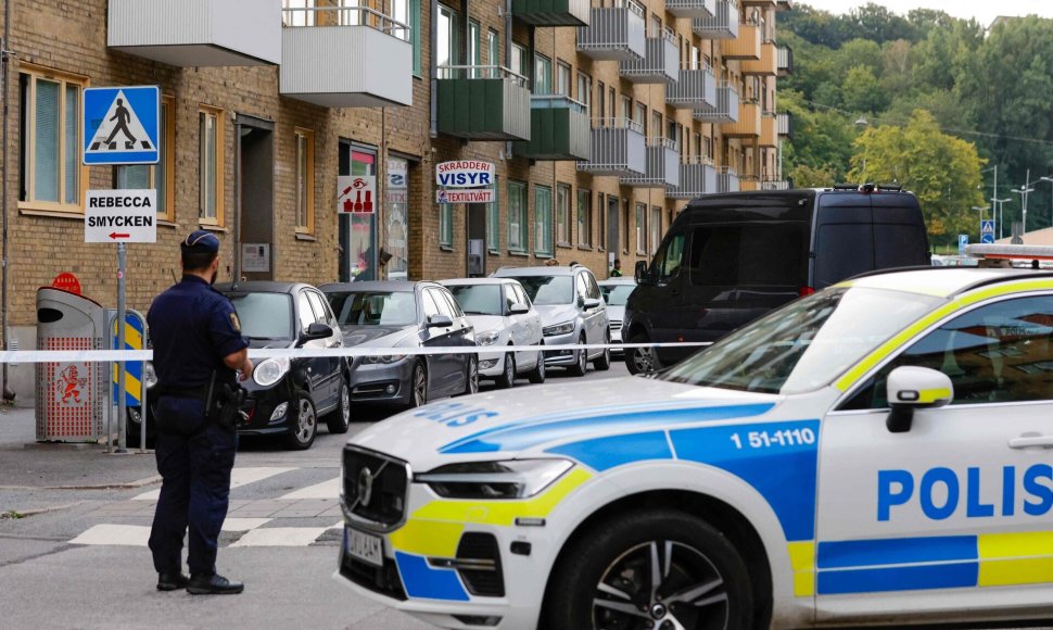 Švedijos policija / ADAM IHSE / AFP