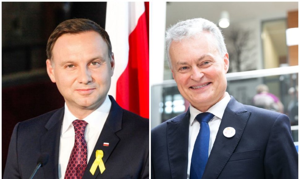 Andrzejus Duda ir Gitanas Nausėda